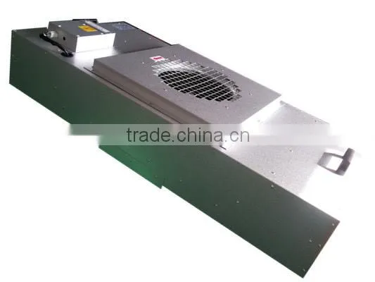 Small 100 clean class Clean room booth with FFU