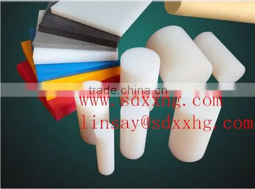 Round UHMW Plastic Rod, UHMW polyethylene Bar, Abrasion and impact resistant 10-490mm diameter HDPE rods