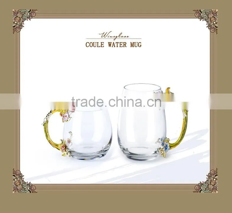 RORO 2014 New Design pewter craft tea cup couple water mug