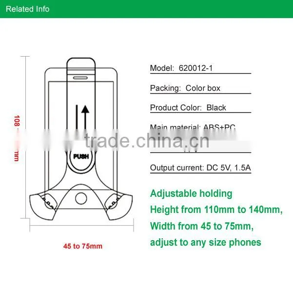 CE ROHS approved new style acrylic mobile phone holder