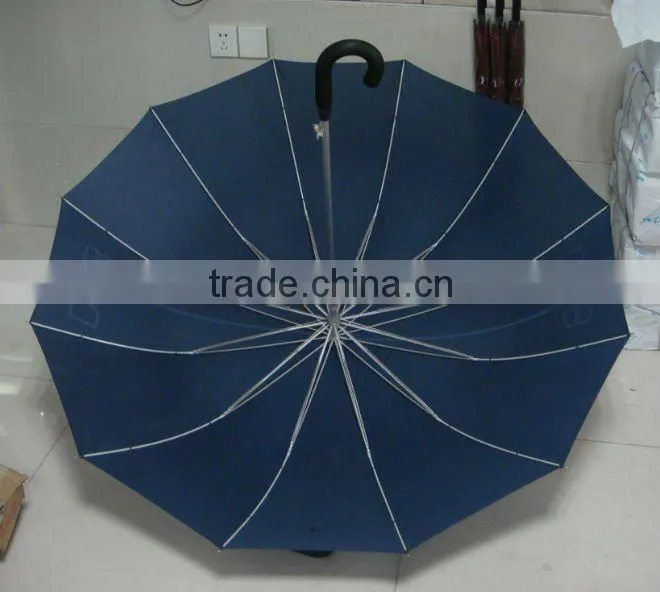 30inch 12k blue high quality luxury aluminum golf umbrella