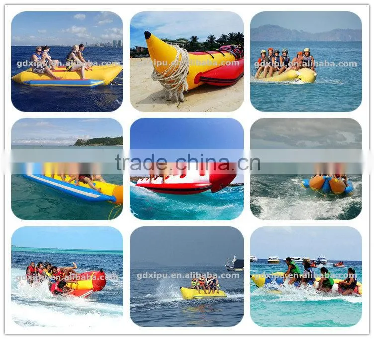 Hot Selling Inflatable Aqua Banana Boat For Sale