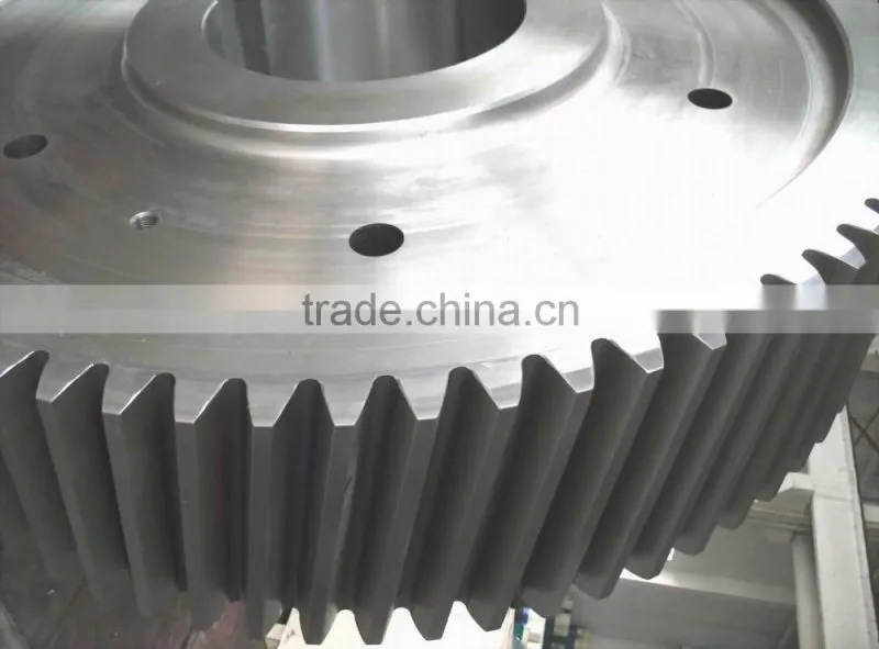 Steel Material Finished Big Gear Wheel