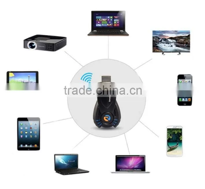 5G Smart Cast TV Stick Ezcast Miracast Dongle DLNA Airplay For IOS Andriod OS Windows 8.1