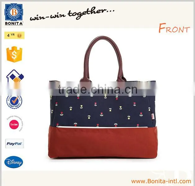 2015 4PCS Trendy diaper bag boutique nappy diaper bag mummy baby diaper bag