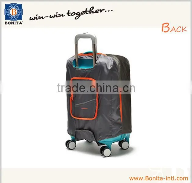 Polyester Luggage trolley case Cover custom luggage cover with zip