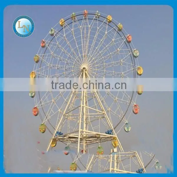 Romantic Best selling entertainment equipment park rides giant ferris wheel manufacturer