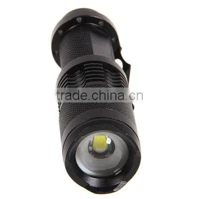 focus led flashlight aluminum 10w emergency flashlight