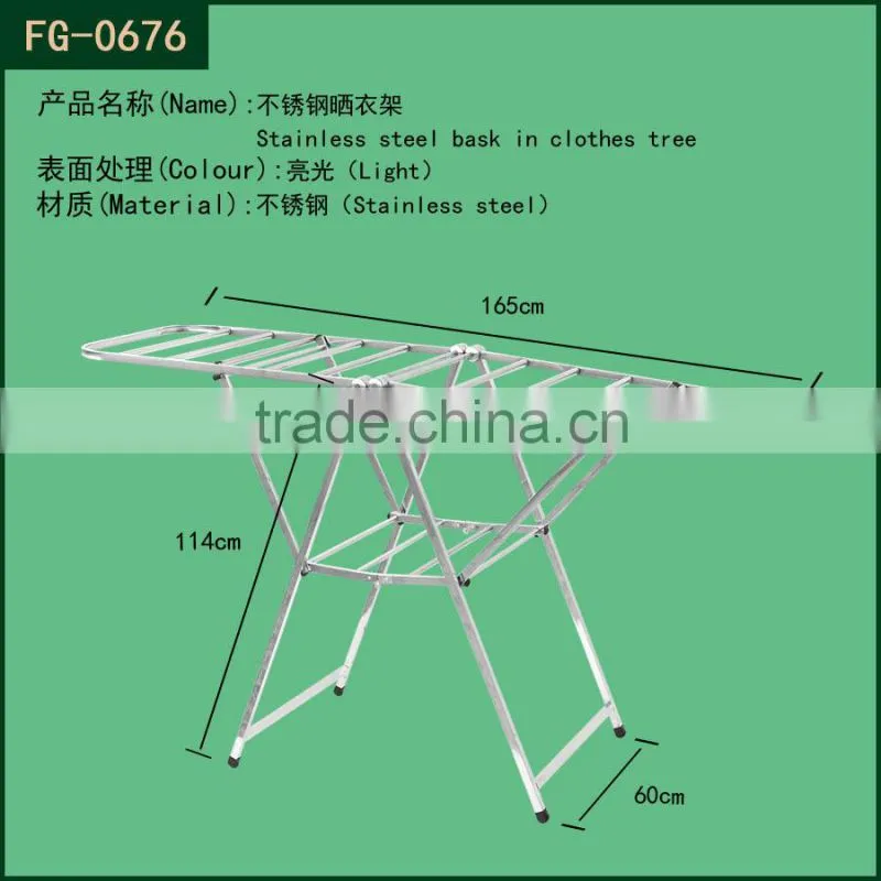 Display equipments metal clothes racks and stands & display shelf