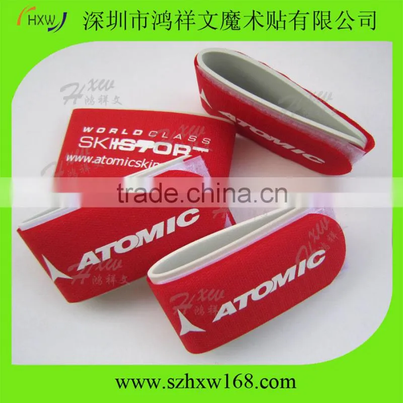 50*450mm Custom Gold printing cross country ski ties