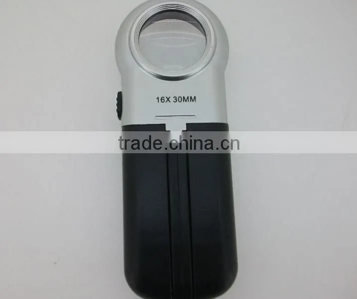 High quality reading foldable LED light magnifying glass
