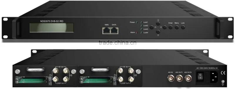NDS357X DVB-S2 IRD with BISS