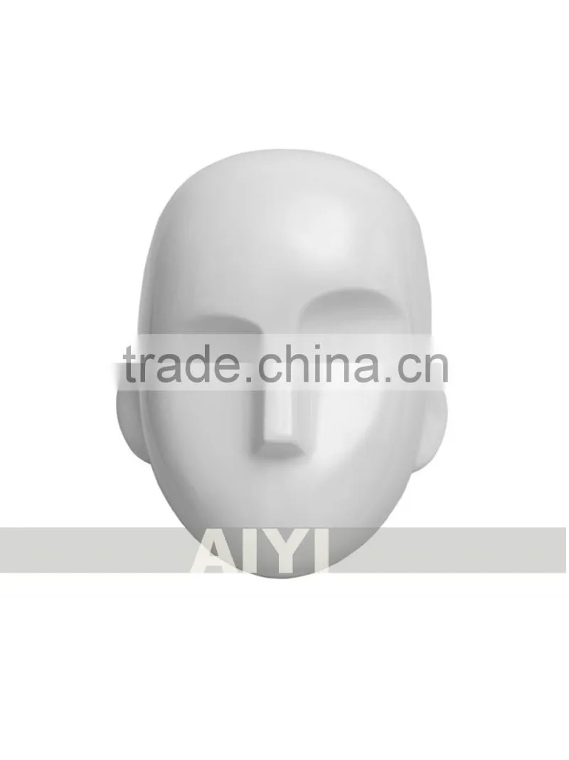 Best price plastic white color mannequine head