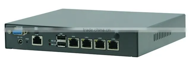 R435-M5V Atom D525 Desktop Firewall networking appliance /appliance firewall with 4 Gigabit ethernet ports