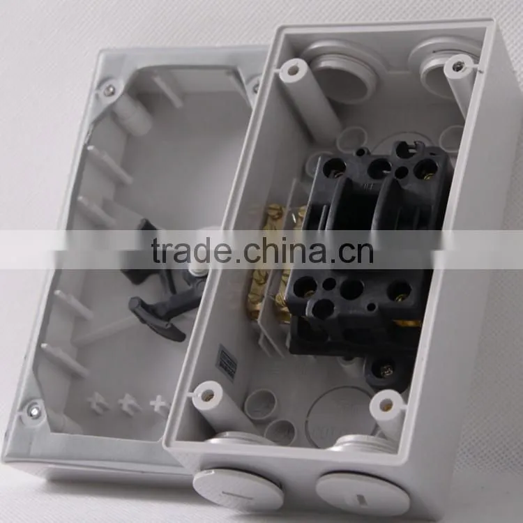 20A dc explosion-proof single, double pole and 3 phase Hot sale type of isolator switch