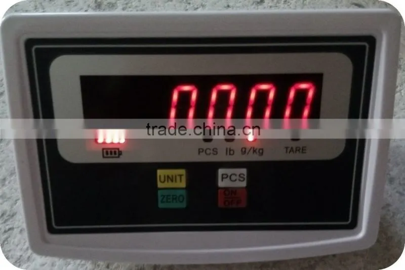 2016 newest best sell 4 Keys ABS Plastic Weighing Scale Indicator