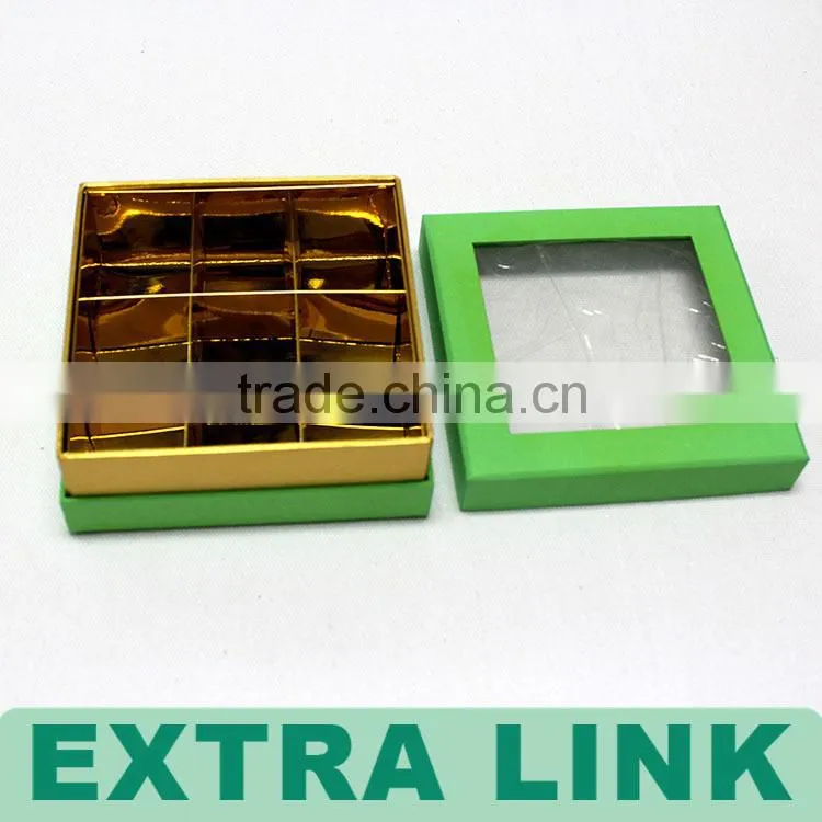 Alibaba China Supplier Trade Assurance Luxury Hot Sales Dubai Chocolate Gift Box With PVC Window