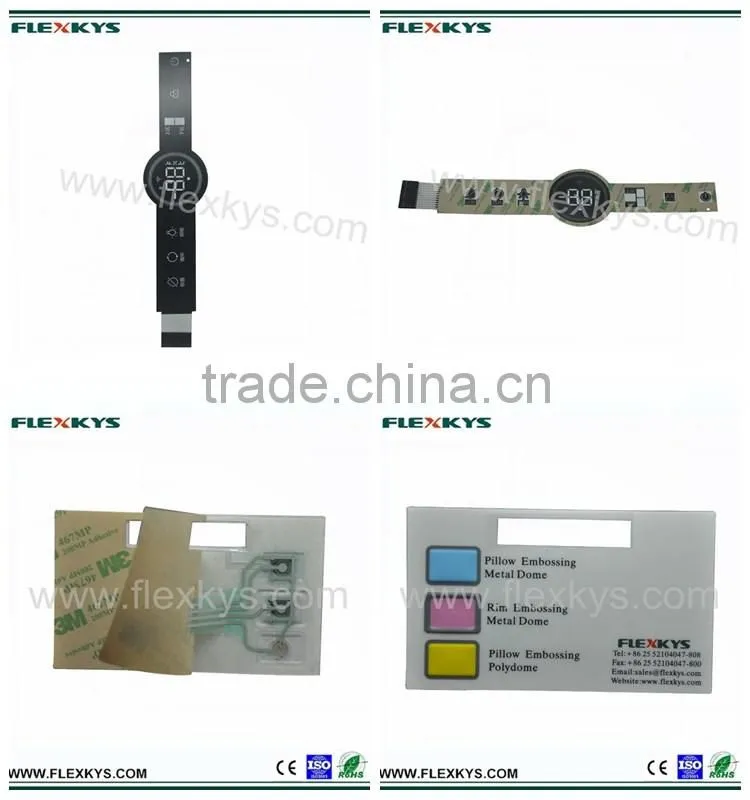 Hot sale printed circuit board membrane switch with technical support