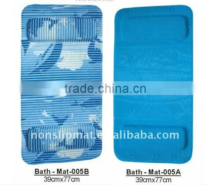 PVC anti slip bath mat