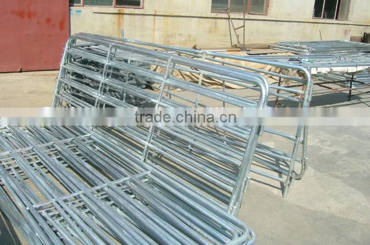 Stables for cattle barrier in galvanized for cattle