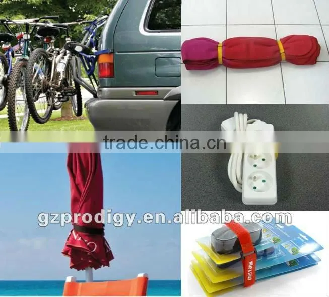 hook and loop cable strap/ nylon cable ties/ nylon webbing