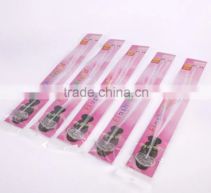 LED Flashing Glow Hair