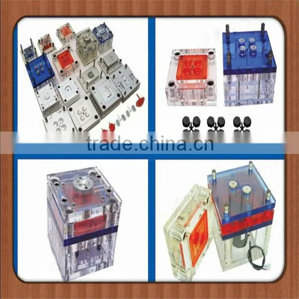 China plastic pipe clamps plastic injection molding short run production manufacture