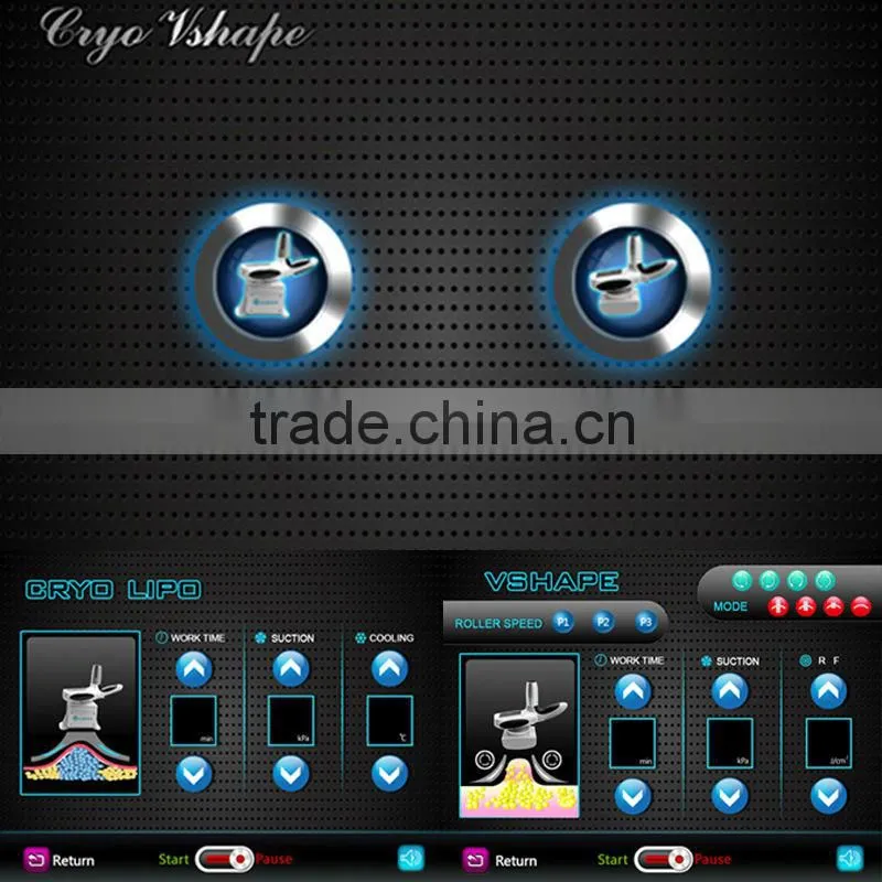 cool lipo twin cryo lipo with roller vacuum massage