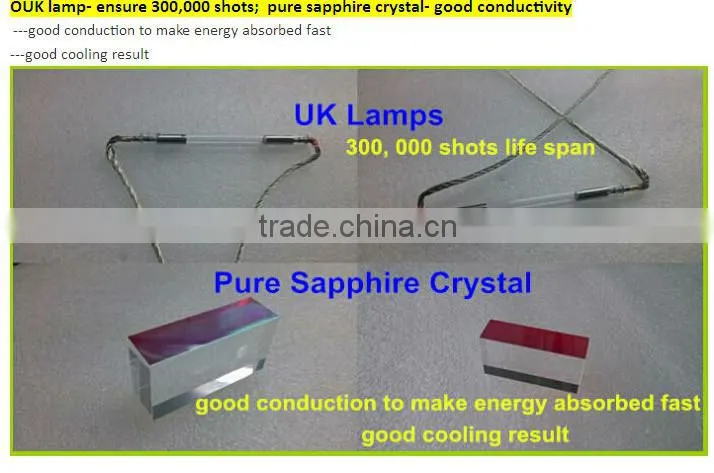 Multifunctional Portable IPL Laser Hair Removal Machine / 2015 Professional Beauty Machine