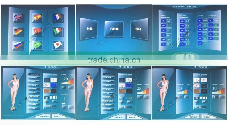 Medical laser spa use 808 diode permanent depilazione group equipment