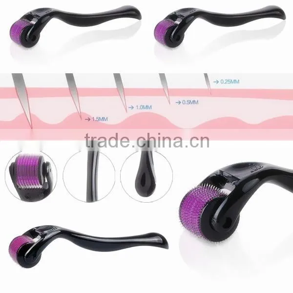 1.5mm Titanium 540 Needles Microneedle Face Roller Scar Stretch