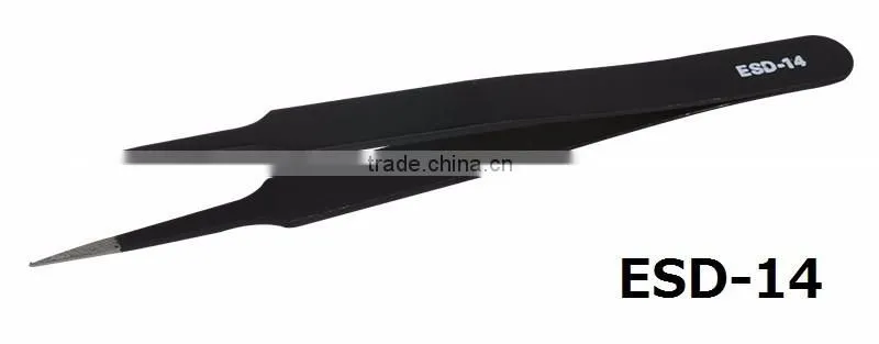 Static electricity and rust are stopped "Eyebrow Tweezers"