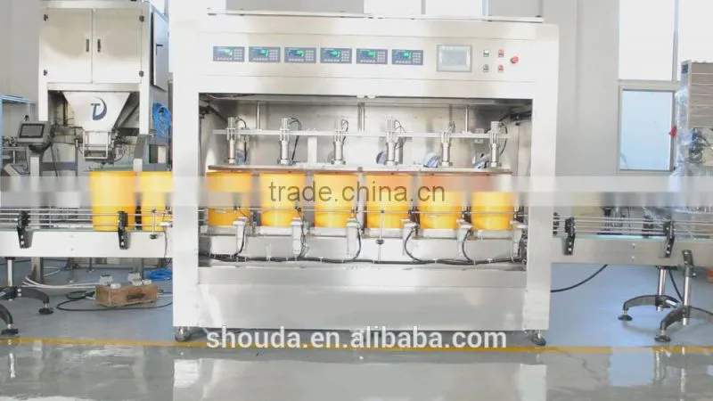 Super Grade Automatic 5L cooking oil Plastic bottle weighing machine