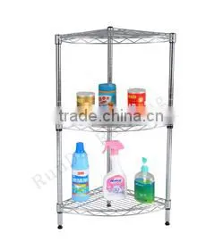 CW-22 chrome metal cake luggage rack