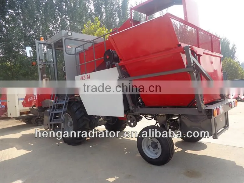 New Condition Agricultural machinery 4YZ-3A corn combine harvester