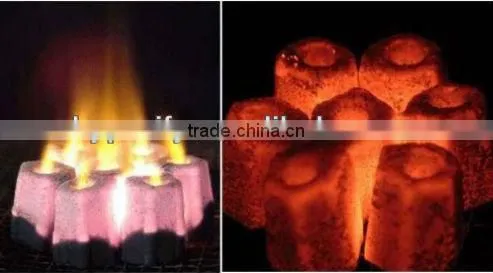 manufacture supply high temperature and long time burning machine made charcoal for BBQ