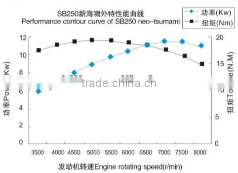 2014 most cost effective water cooled 250cc Zongshen tricycle engine