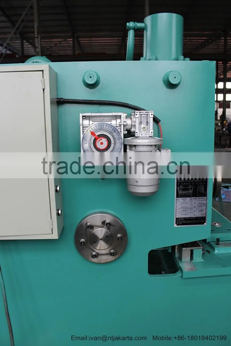 2015 Hot sale QC11Y-12*2500 Hydraulic guillotine shear ,cutting machine forming machine