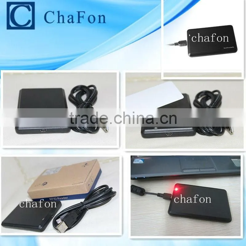 13.56mhz RS232 USB RFID IC Chip Card Reader