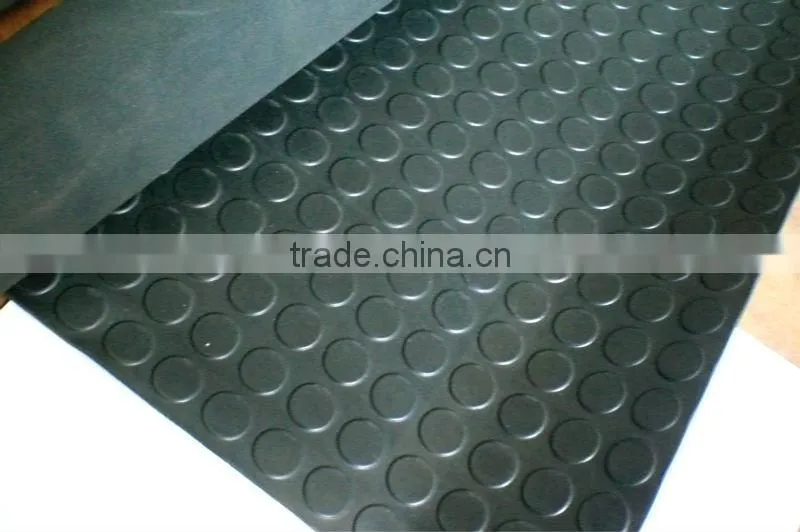 BONSUN 3mm to 6mm thickness round dot rubber mat