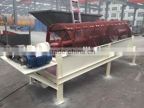 Mobile sand washing stone drum separation screen