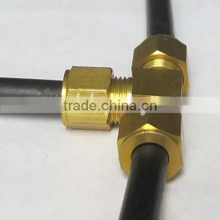 High pressure misting nozzles pipe tube brass joint connector
