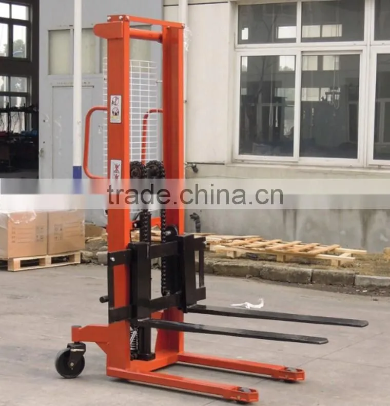 Good quality SYC series hydraulic hand pallet stacker
