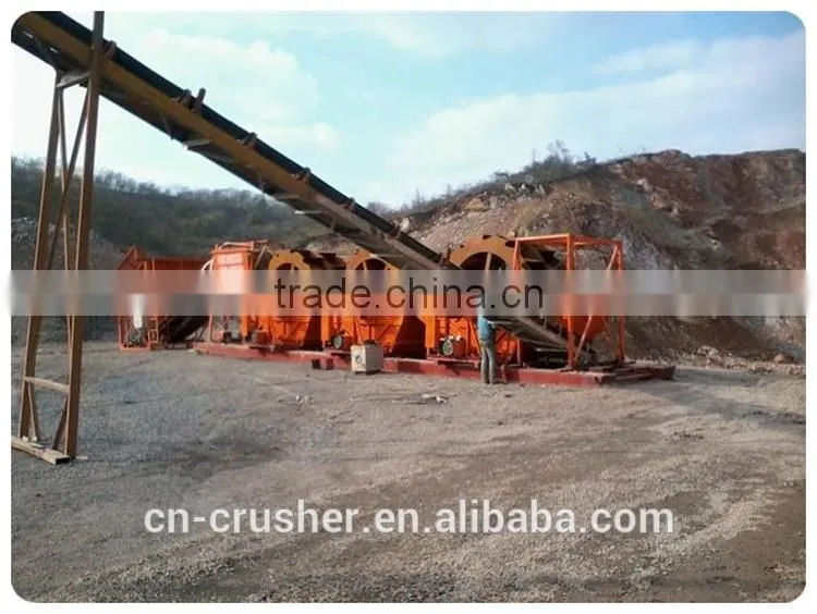 120-200 t/h XS series screw sand washer, screw sand washing machine