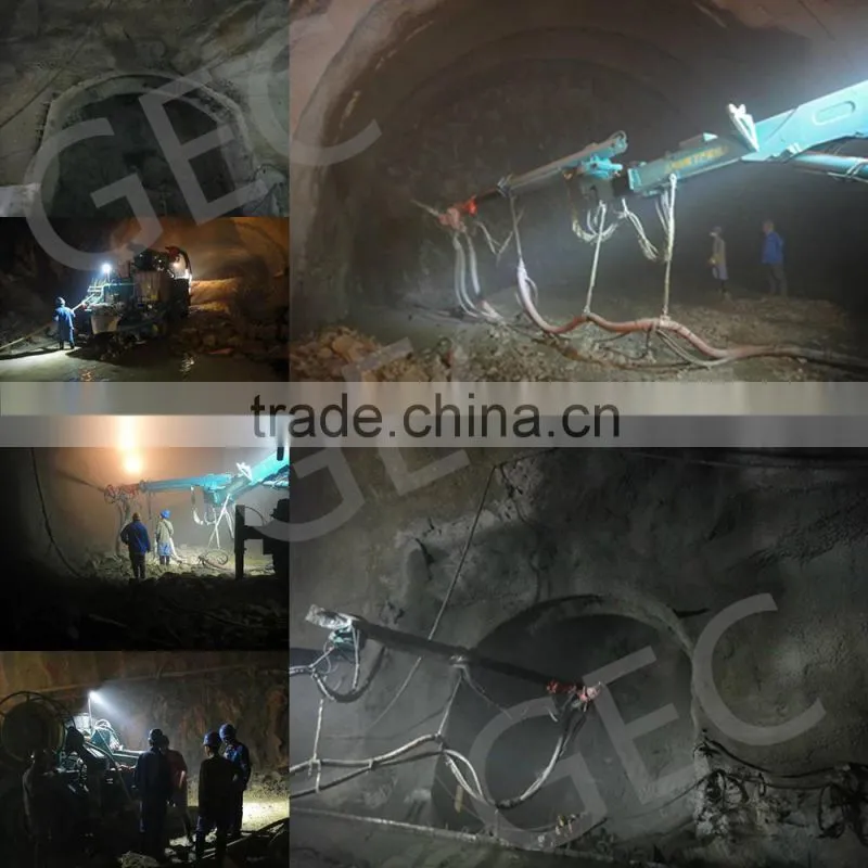 HSC-3016 automatic tunnel construction robotic arm shotcrete equipment sprayer concrete spraying system