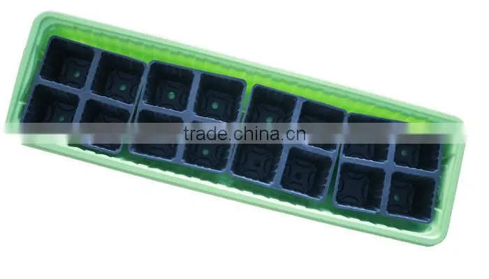 factory price colorful 16 holes Plastic seed tray for garden and home