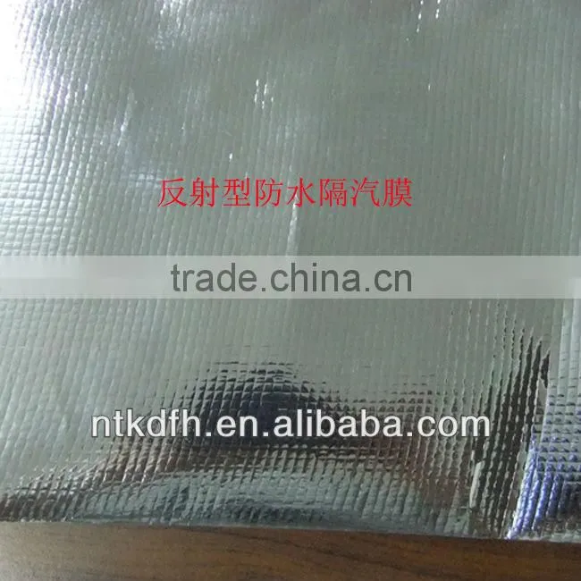 woven fabric laminated aluminium foil