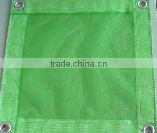 PVC Fireproof Mesh Fabric For Building Safety Nets