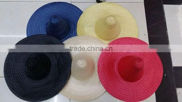 Hot Sale Custom Summer sombrero straw hat wholesale