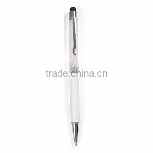 shiny bling ballpoint pen with screen touch